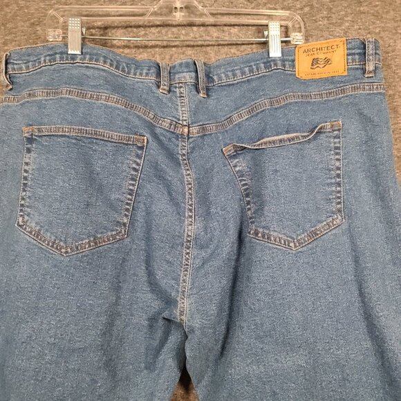 Architect Jean Company Men's Regular Fit Medium Wash Jeans Size 44x32 - Picture 9 of 16